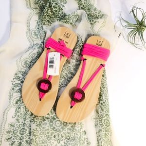 Mr Buho Lace Up Ankle Wrap Sandal Flat Flip Flop 7